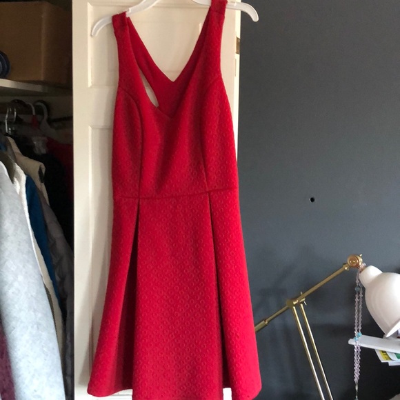 Red Francesca’s Dress size M - Picture 3 of 5